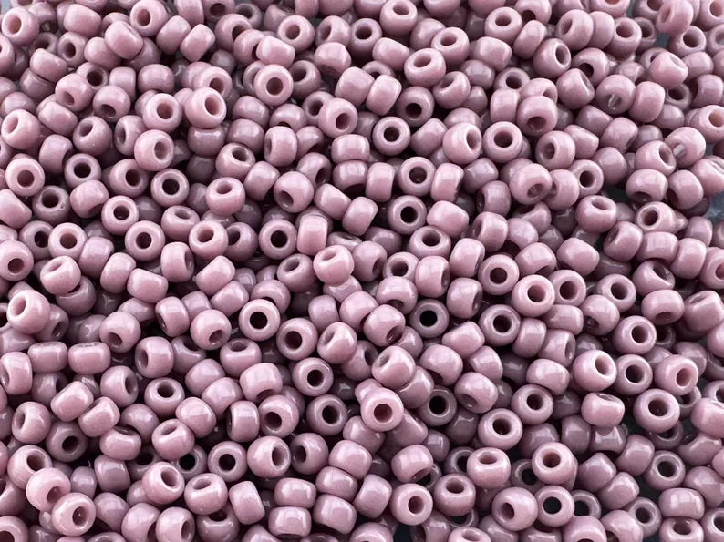 10g Miyuki seed beads 8/0 11/0 Opaque Mauve 0410, Japoneses seed beads 2mm 3mm