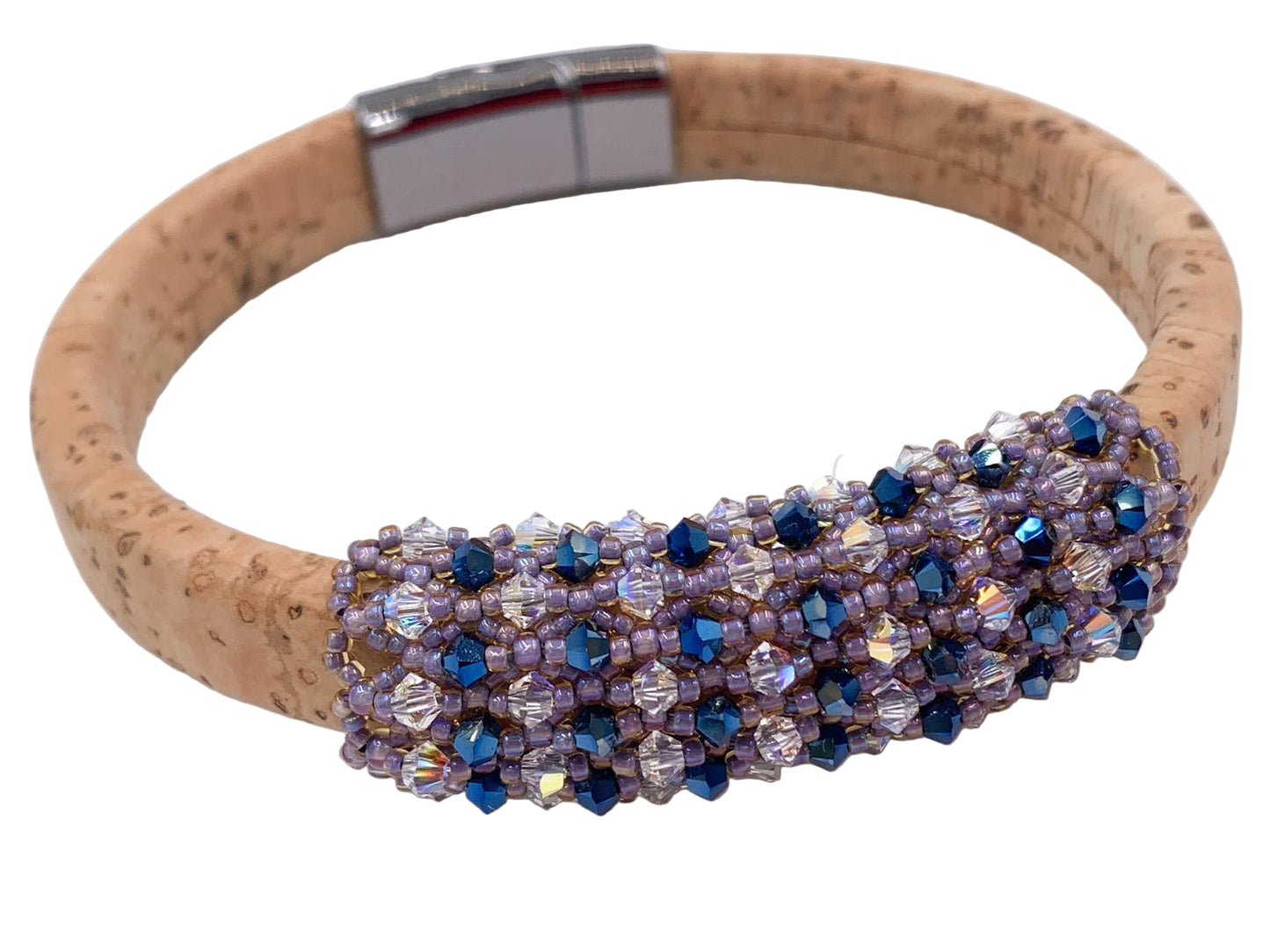 Regaliz Cork Bracelet - Natural ,Unisex, vegan jewelry
