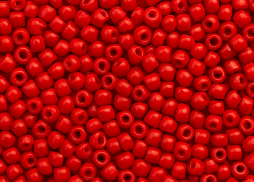 10g Miyuki Opaque Red 8/0 11/0 0407, Japoneses seed beads 2mm 3mm
