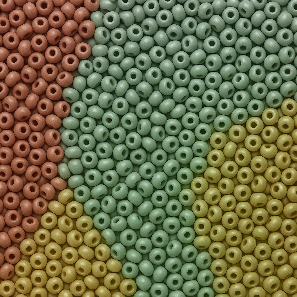 Toho seed beads and Tresure