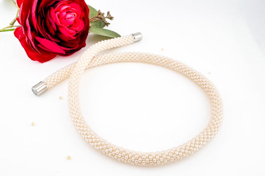 Beige Necklace
