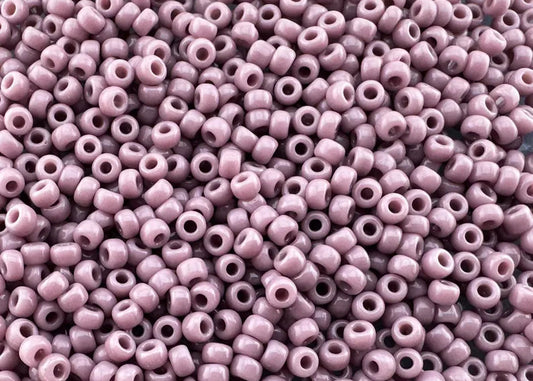 10g Miyuki seed beads 8/0 11/0 Opaque Mauve 0410, Japoneses seed beads 2mm 3mm
