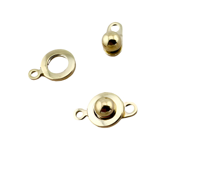 Snap Clasp/Push Button Stainless Steel Clasp