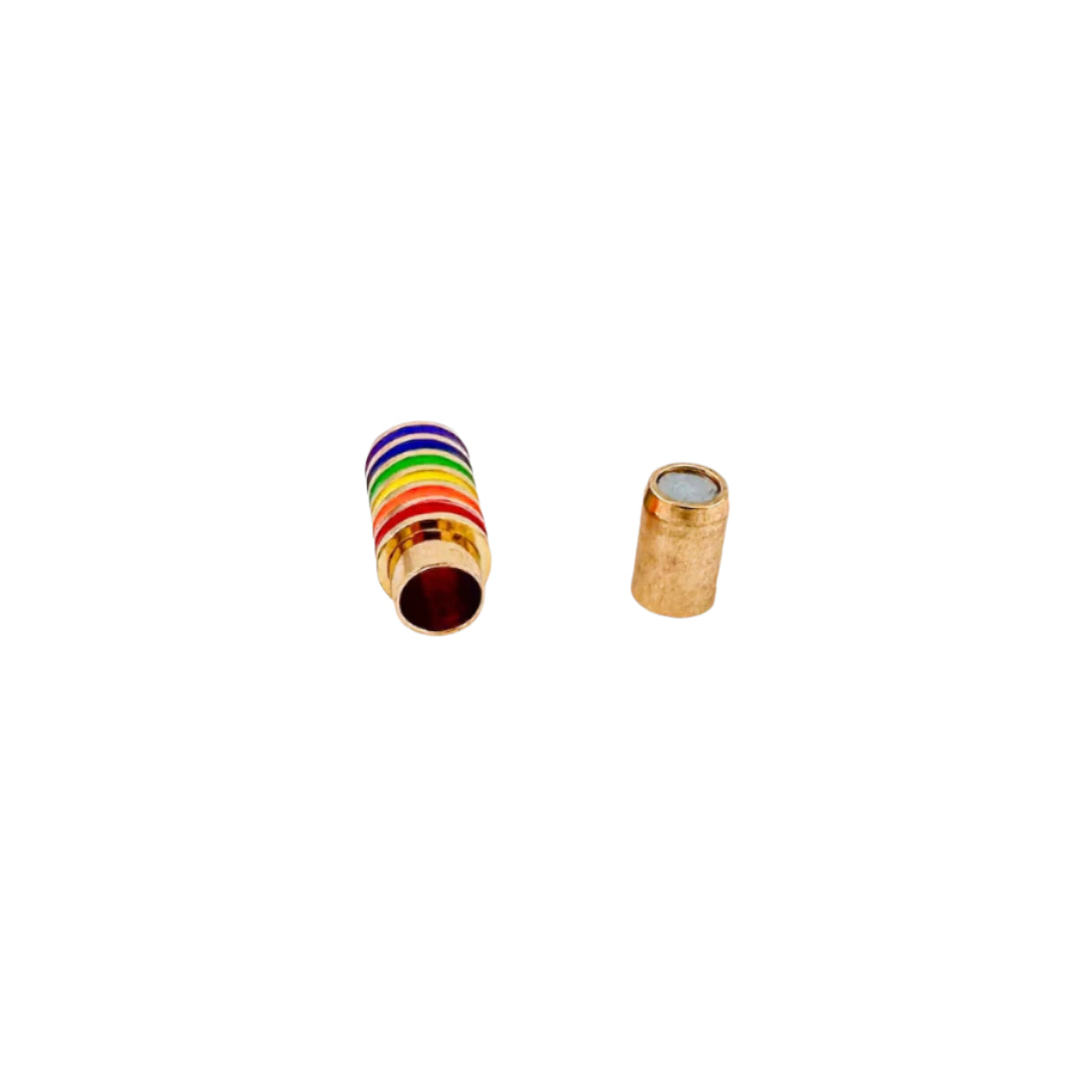 Stainless Steel Magnetic Rainbow Clasp (ID 6mm)
