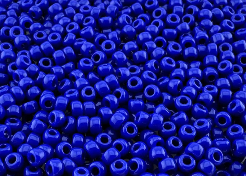 10g 8/0 Miyuki seed beads Blue 0414, japanese beads size 3mm